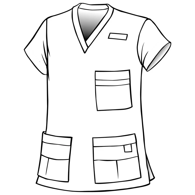 Uniscrub Top - RCC LVN