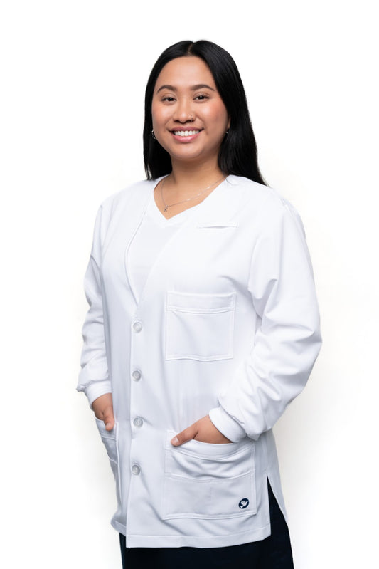 V-Neck Cardigan w/ Cuff