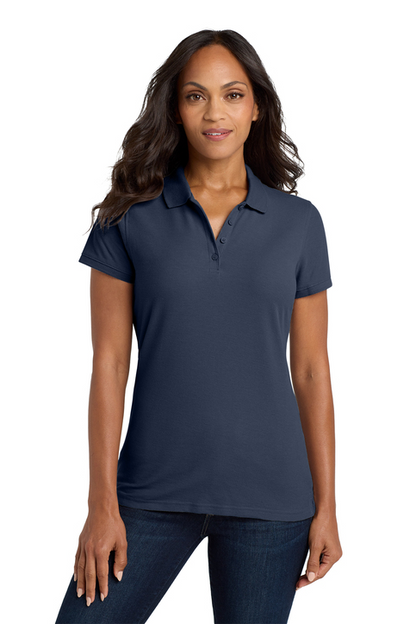 Ladies Knit Polo