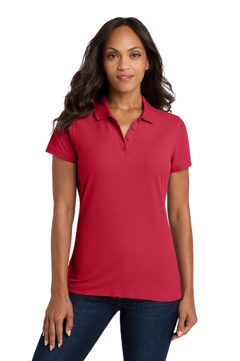 Ladies Knit Polo