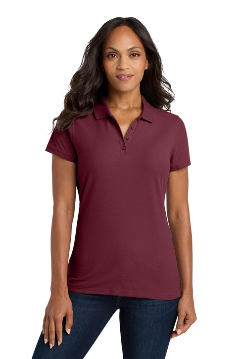 Ladies Knit Polo