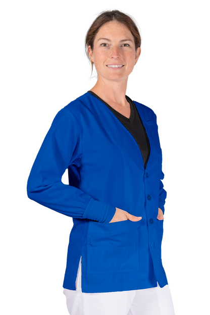 V-Neck Cardigan w/ Cuff