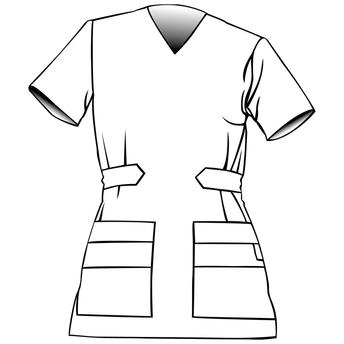 Women's Scrub Top